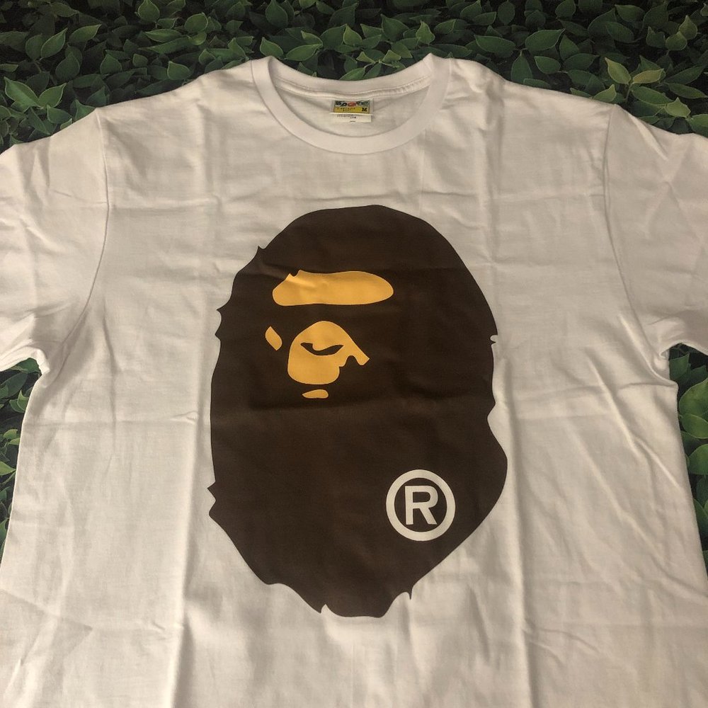 BAPE Big Ape Head Tee White